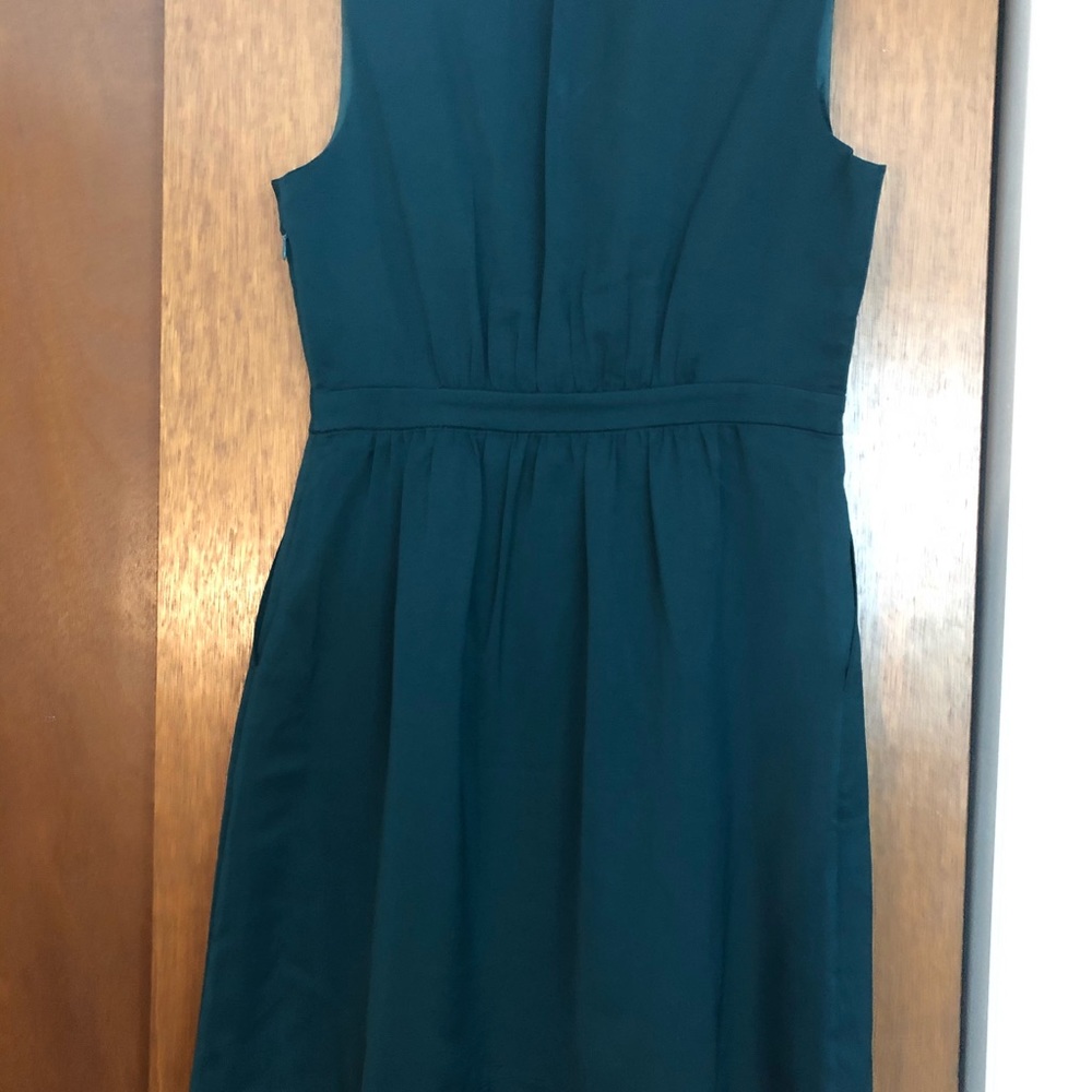 J. Crew Factory Hunter Green Shift Dress